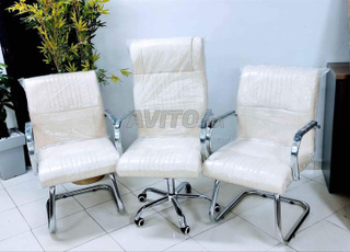 Pack 6 Chaises Blanches Empilables Dossier Courbe