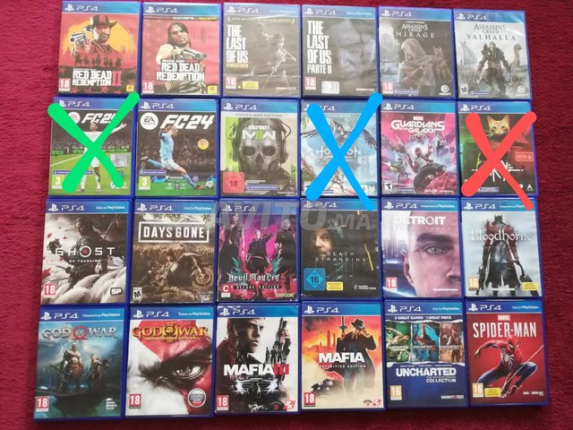 Top games PS4 disc 