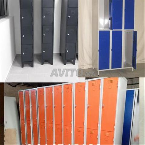 Casier métallique robuste et fonctionnel