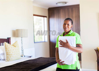 femme de ménage subsaharienne anglophone