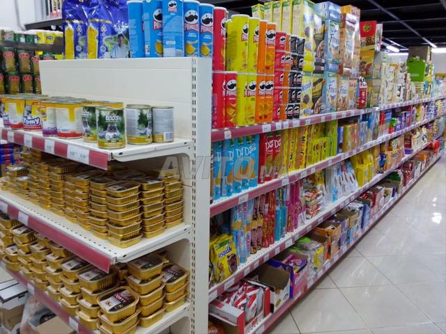 Étagères Supermraket Rayonnage Maroc