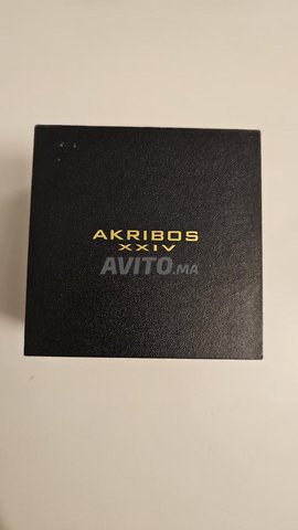 Montre AKRIBOS XXIV FEMME 💎 DIAMANT OR ROSÉ