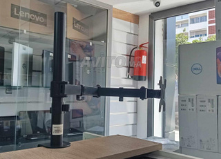 Support à bras unique en métal pour 1 seul écran