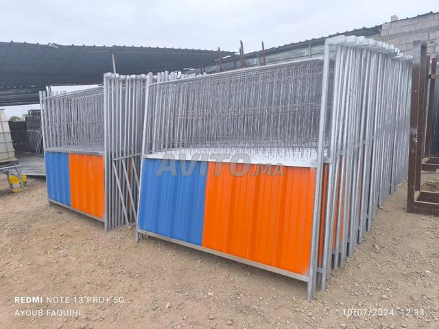 PALISSADE, CLOTURE DE CHANTIER