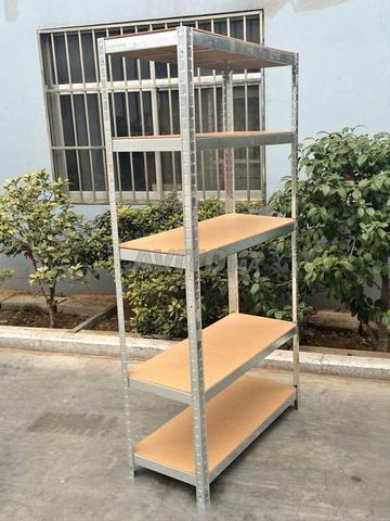Rayonnage métallique galvanisé – 5 étagères