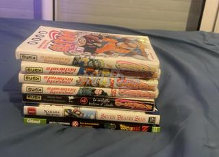 7 mangas (naruto/dbz/sds)