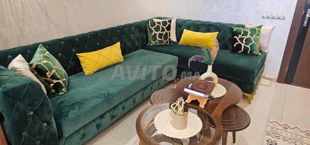fauteuils pour séjour très chic en vert royale 