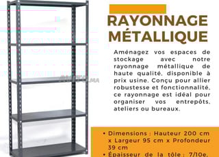 Rayonnage standard léger - Offre spéciale