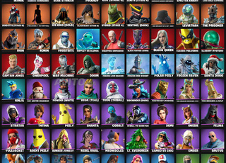 【 Pc/Xbox 】 73 skins | IKONIK
