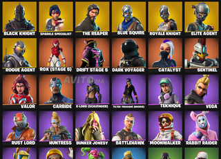 [PC/PSN/XBOX] 30 SKINS | BLACK KNIGHT