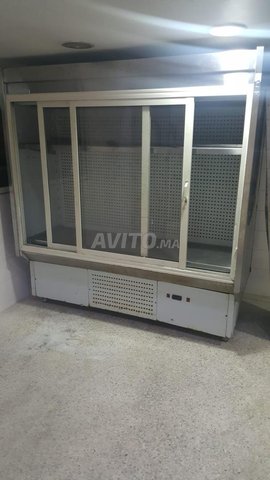 réfrigérateur en inox en état neuf 04 étagère 