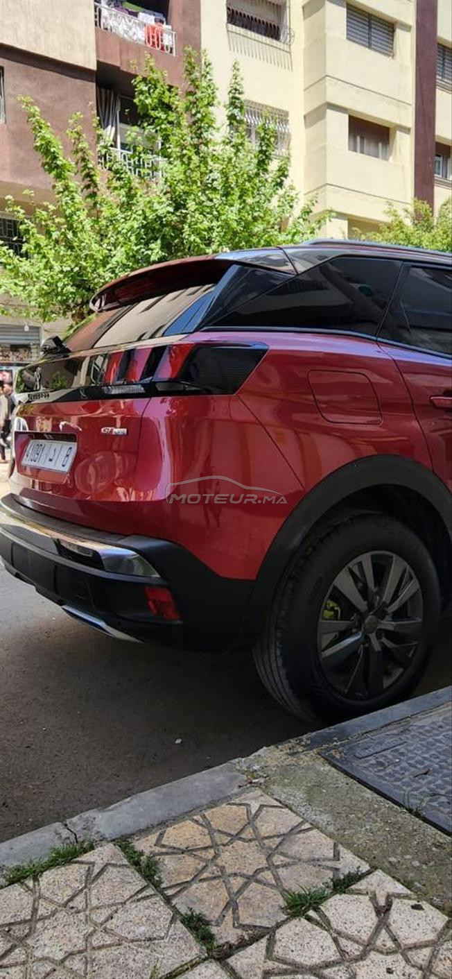 peugeot  rouge 3008 gt line