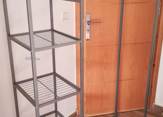 penderie étagère en fer