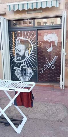 صالون حلاقة للرجال لكراء الكرسي سيدي مومن