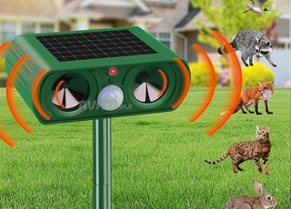Repulsif  Chat Solaire repousse oiseaux animaux
