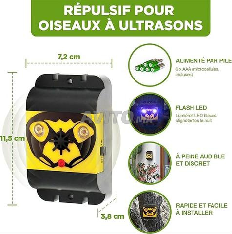 Répulsif pour Oiseaux à Foudres Ultrason - 2