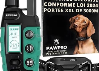 Collier de Dressage 3000m pour Bien-Être Animal