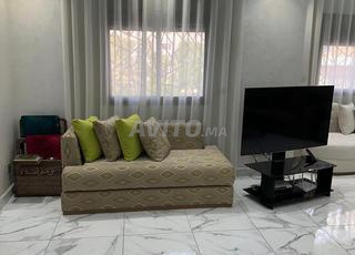 salon en L et méridienne de chez kaoukib