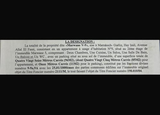 appartement a vendre allal fassi 