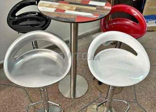 tabourets bar multicouleur 