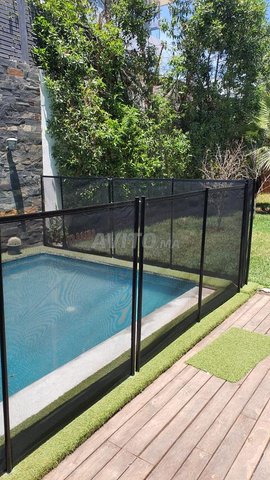 Barrière amovible de sécurité piscine