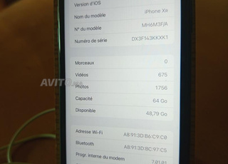 Iphone Xr officiel France 🇫🇷🔋