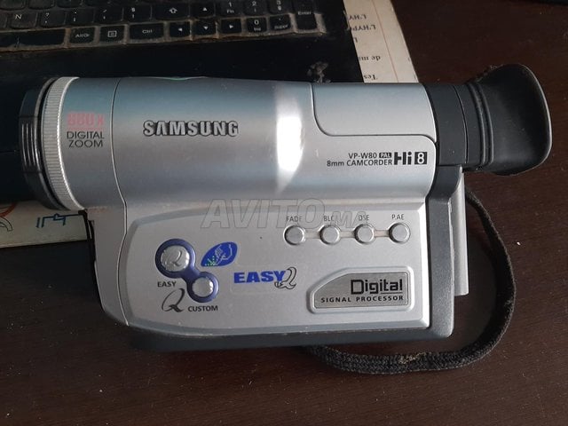 Caméscope à cassettes Hi8 vidéo 8 Samsung VP-W80