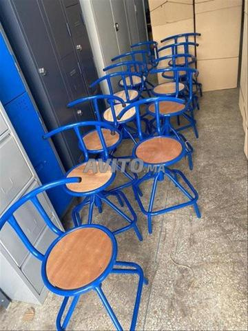 Tabouret semi métallique scolaire