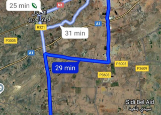 terrain 1 hectare agricole a had soualem 