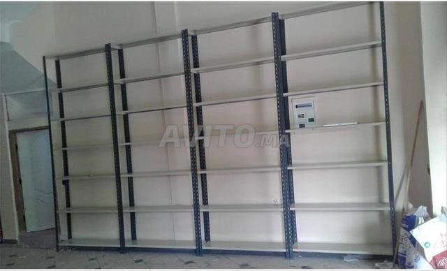 RAYONNAGE MÉTALLIQUE BONNE QUALITÉ  BEN GUERIR - 2