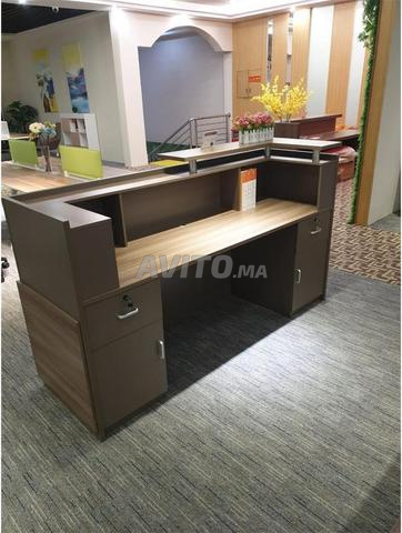  bureau comptoir bonne qualité  a casablanca - 2