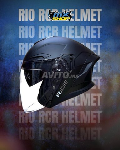 Casque moto rio rcr jet