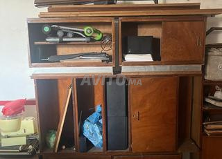 armoire complet avec vitrine ensemble