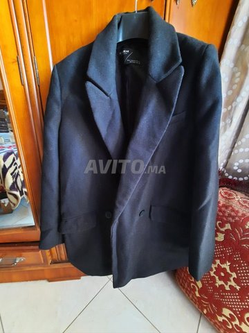 veste manteau femme  pull and bear neuf M