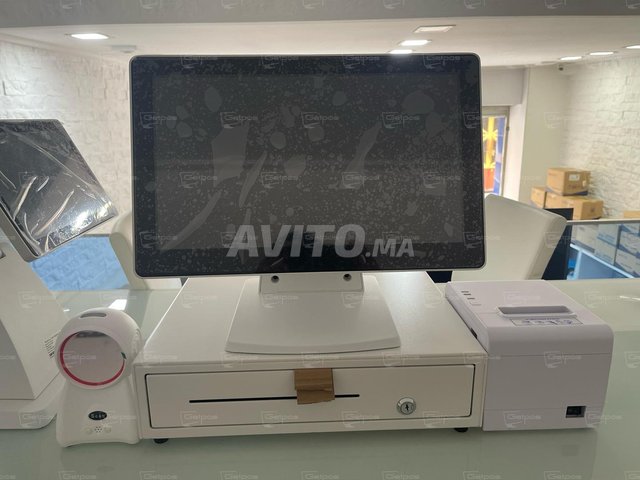 Caisse Tactile Blanc pour Tous Types de Commerces