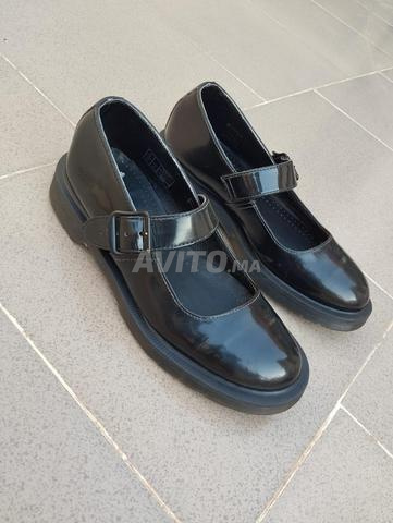 Dr.Martens Shiny Black Mary Jane Shoes Size 39