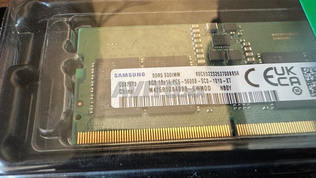 RAM DDR5 5600 DDR4 2666 8Go  2400  SODIMM