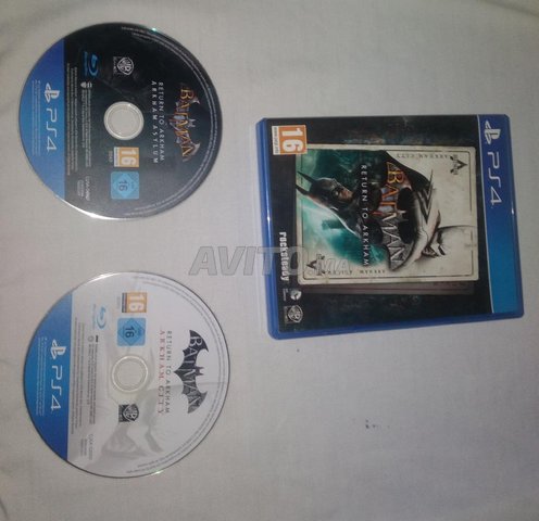 cd batman arkham city ou arkham asylum ps4