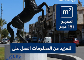 بقعة لبناء سكن أو الاستثمار 181 م2