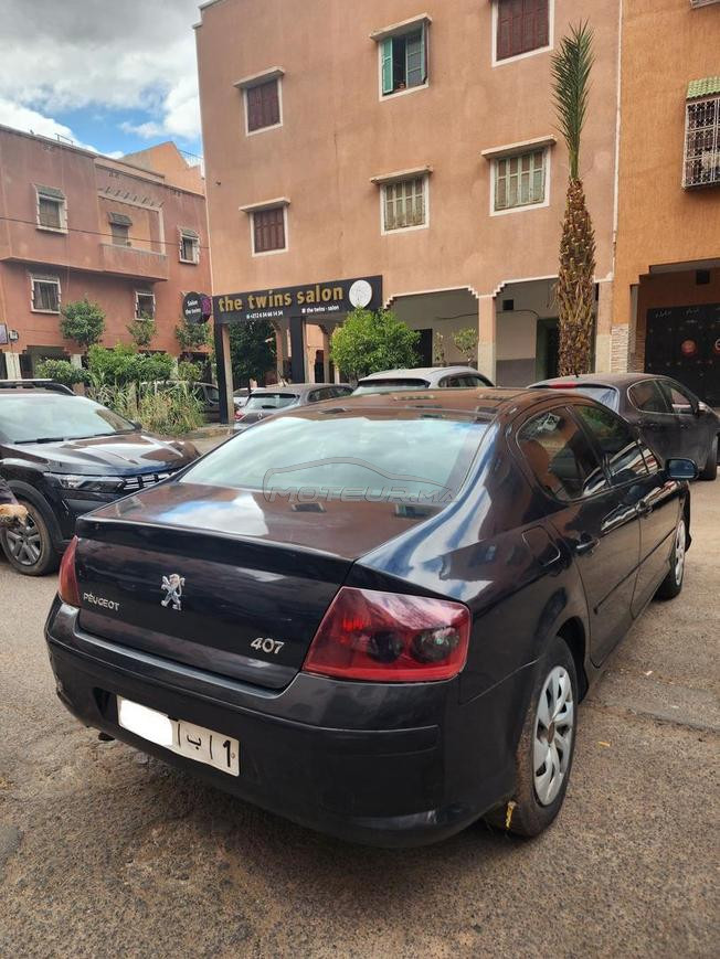 Peugeot 407 Essence Manuelle 2007 à Marrakech