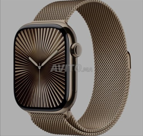 Apple Watch 10 Titane 42/46mm Acier Band Neuf 
