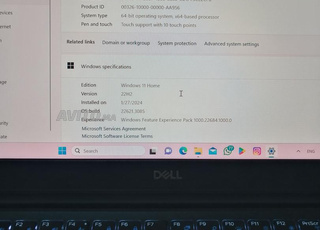 pc n9i dell core i5 8th gen 16f ram  tàctil  256