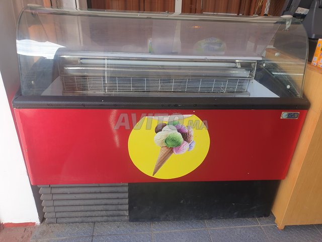 Vitrine à Glace 7 Bacs 