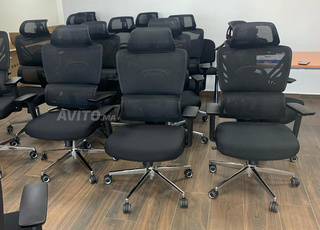  Fauteuil pivotant ergonomique – appui-tête