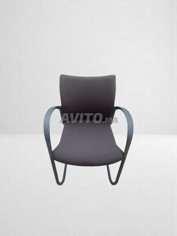 Chaise luge herman miller avec accoudoir tissus