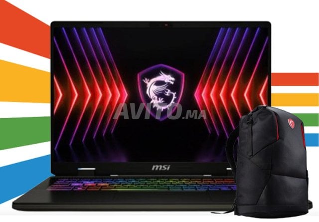 MSI SWORD 16 i7 14ème RTX 4070 UTILISER 10 Heures