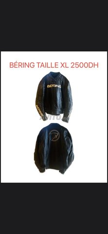 Veste jacket moto cuir original