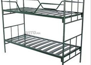 lit superposé métallique à 