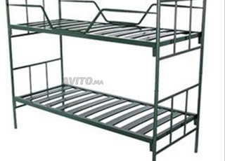 lit superposé métallique à 