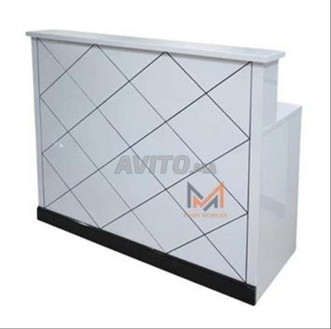 Fabrication De Comptoir D'accueil En Bois 